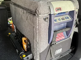 My off grid camping/fridge setup